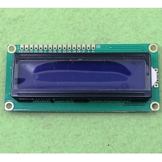 LCD модуль LCD1602 синяя подсветка белый шрифт